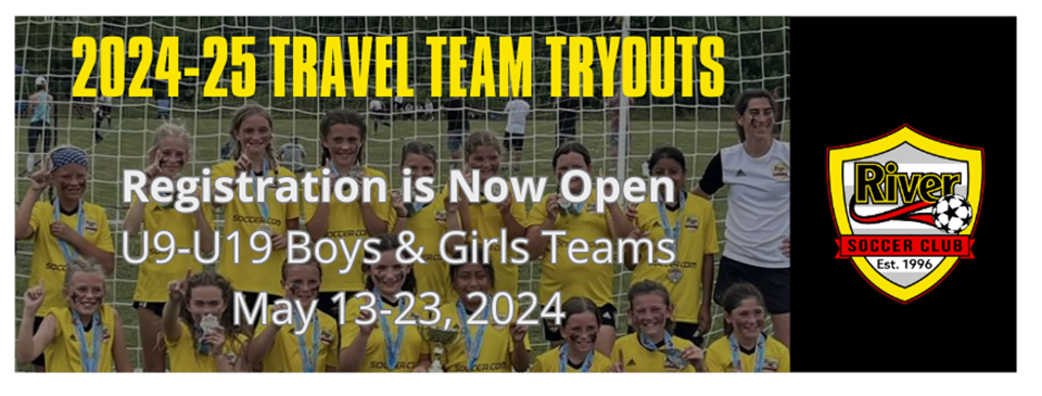 RSC Travel Team Try-Outs Registration Open