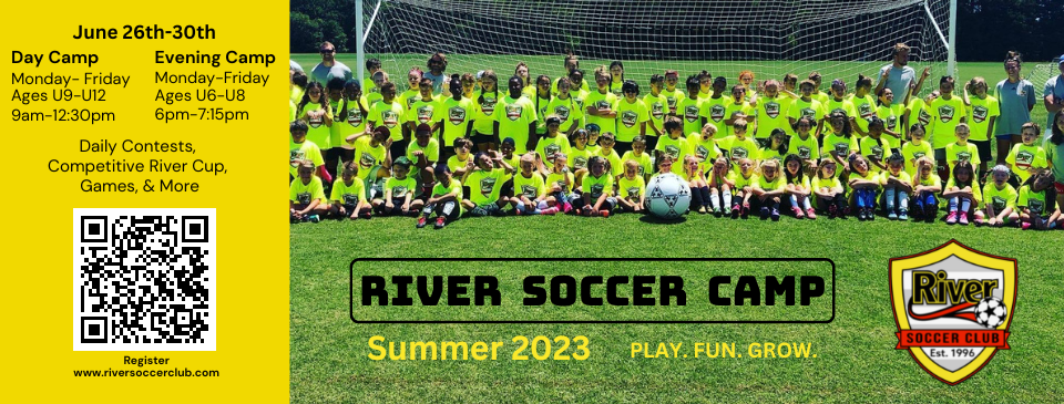 Join us this summer for River Soccer Camp!